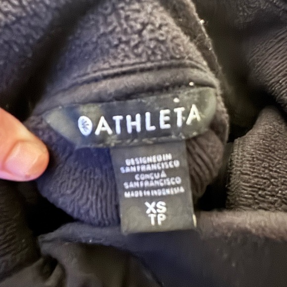 Athleta Cozy Karma Twist Neck Sweatshirt - Picture 5 of 10